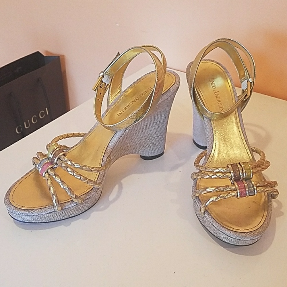 Enzo Angiolini wedges